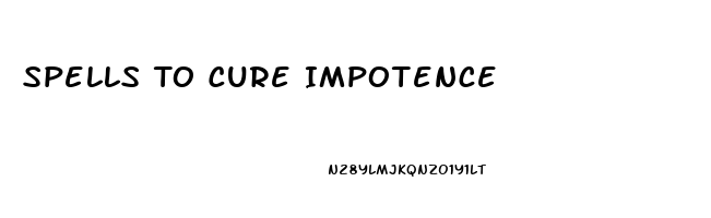 Spells To Cure Impotence