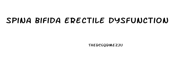 Spina Bifida Erectile Dysfunction