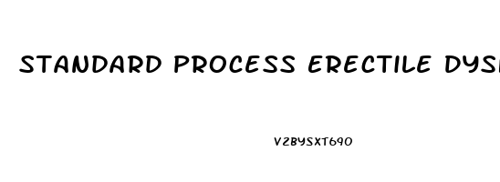 Standard Process Erectile Dysfunction