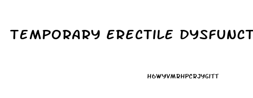 Temporary Erectile Dysfunction Cycling