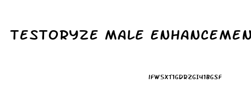 Testoryze Male Enhancement Pills