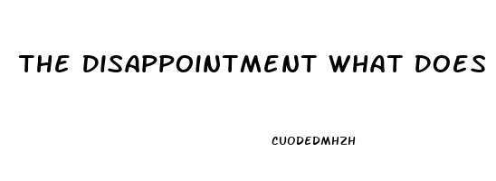 The Disappointment What Does Lysander Believe Caused His Impotence