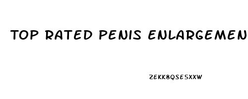 Top Rated Penis Enlargement Pills