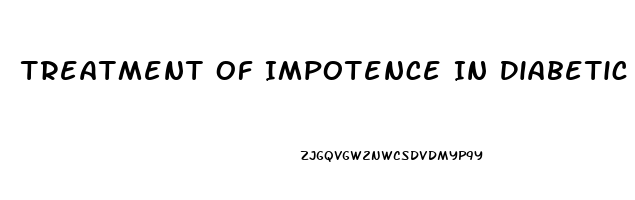 Treatment Of Impotence In Diabetic Patient