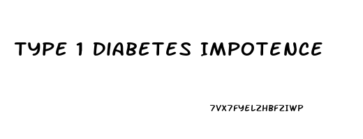 Type 1 Diabetes Impotence
