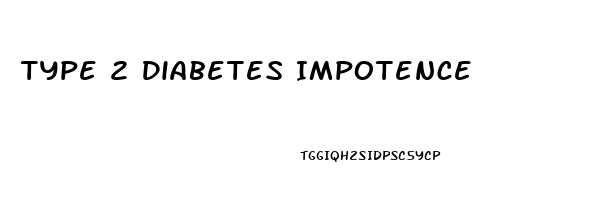 Type 2 Diabetes Impotence