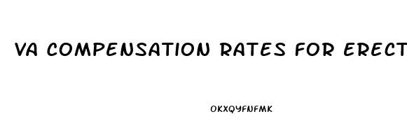 Va Compensation Rates For Erectile Dysfunction