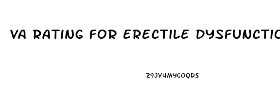 Va Rating For Erectile Dysfunction