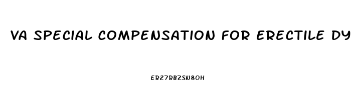 Va Special Compensation For Erectile Dysfunction