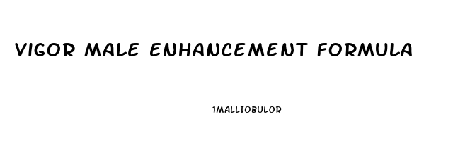 Vigor Male Enhancement Formula