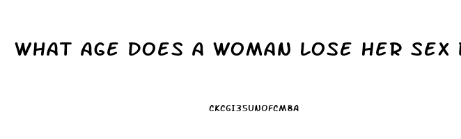 What Age Does A Woman Lose Her Sex Drive