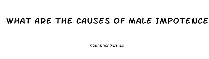 What Are The Causes Of Male Impotence