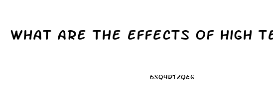 What Are The Effects Of High Testosterone On Female Sex Drive