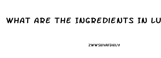 What Are The Ingredients In Lucom Male Enhancement Pill