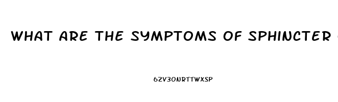 What Are The Symptoms Of Sphincter Of Oddi Dysfunction