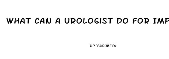 What Can A Urologist Do For Impotence And Sexual Dysfunction