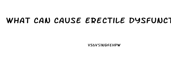 What Can Cause Erectile Dysfunction At 18