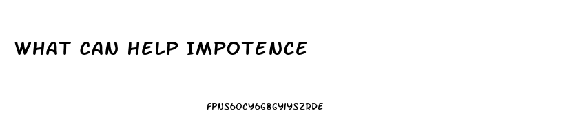 What Can Help Impotence