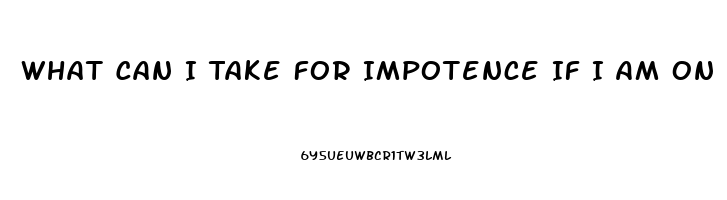 What Can I Take For Impotence If I Am On Antidepressants