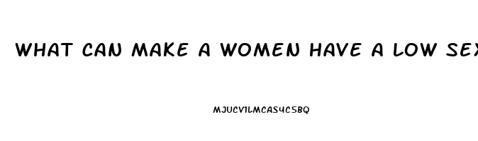 What Can Make A Women Have A Low Sex Drive