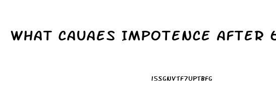 What Cauaes Impotence After 60 Years Old