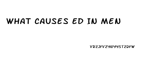 What Causes Ed In Men