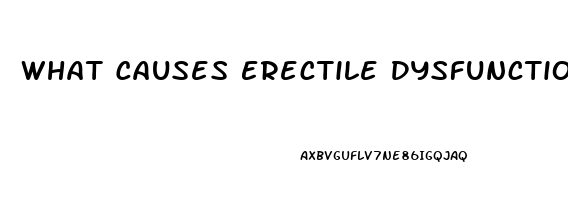 What Causes Erectile Dysfunction In Young Males