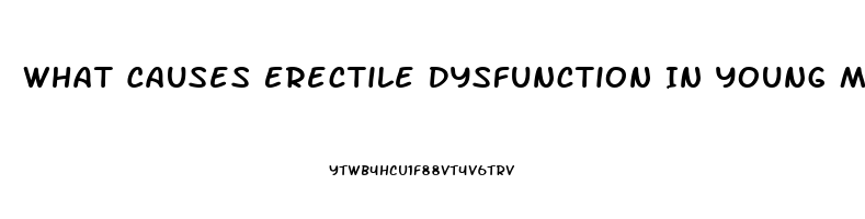 What Causes Erectile Dysfunction In Young Males