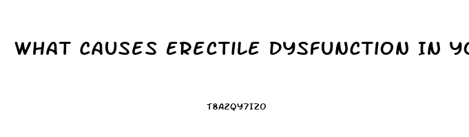 What Causes Erectile Dysfunction In Young Men