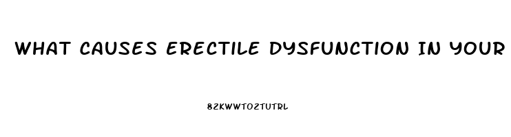 What Causes Erectile Dysfunction In Your 50s