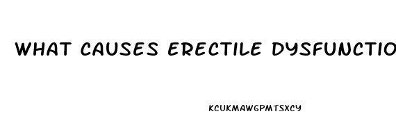 What Causes Erectile Dysfunction