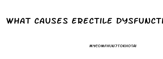 What Causes Erectile Dysfunction Problems