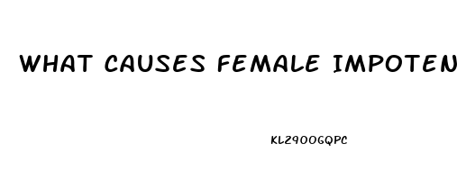 What Causes Female Impotence