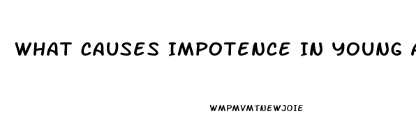 What Causes Impotence In Young Adult Males