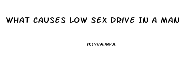 What Causes Low Sex Drive In A Man