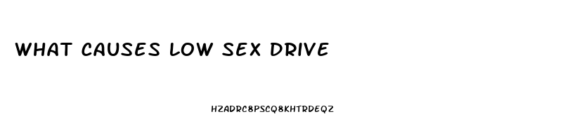 What Causes Low Sex Drive