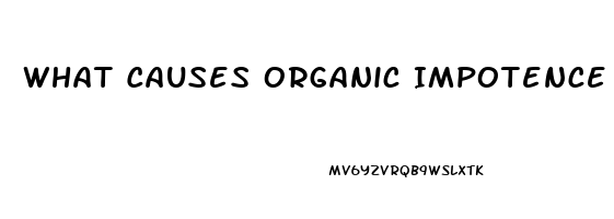 What Causes Organic Impotence