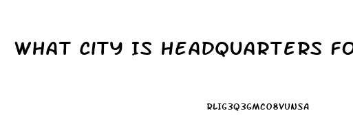 What City Is Headquarters For Zero Population Growth And The Impotence Institution Of America