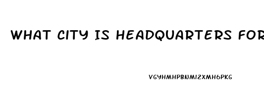 What City Is Headquarters For Zero Population Growth And The Impotence Institution Of America