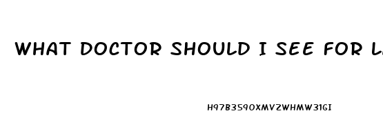 What Doctor Should I See For Lack Of Sex Drive