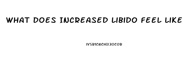 What Does Increased Libido Feel Like