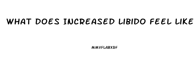 What Does Increased Libido Feel Like