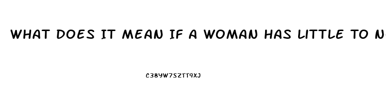 What Does It Mean If A Woman Has Little To No Sex Drive