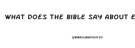 What Does The Bible Say About Erectile Dysfunction