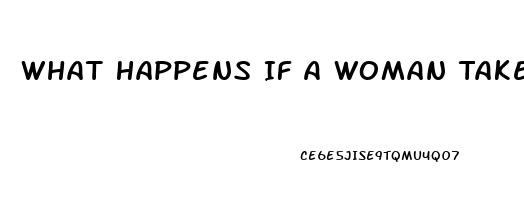 What Happens If A Woman Takes Sildenafil