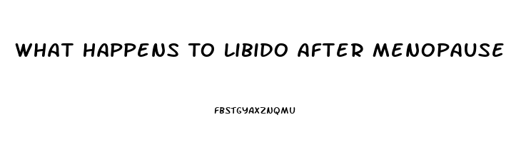 What Happens To Libido After Menopause