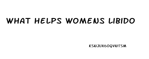 What Helps Womens Libido