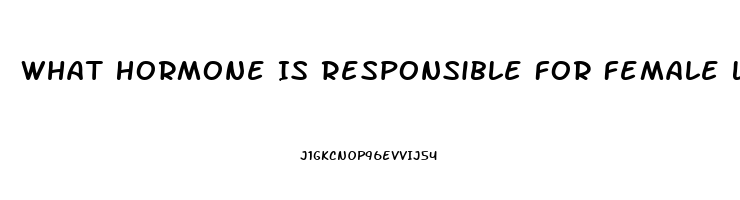 What Hormone Is Responsible For Female Libido