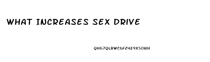 What Increases Sex Drive