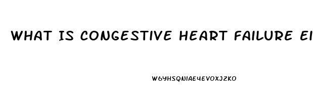 What Is Congestive Heart Failure Eith Ventricular Diastolic Dysfunction